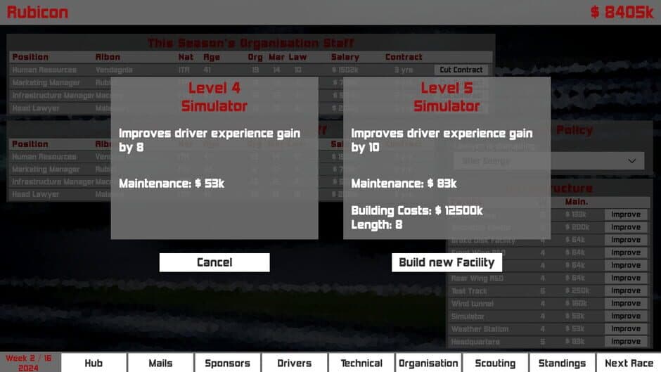Скриншот 7 из Formula Racing Manager