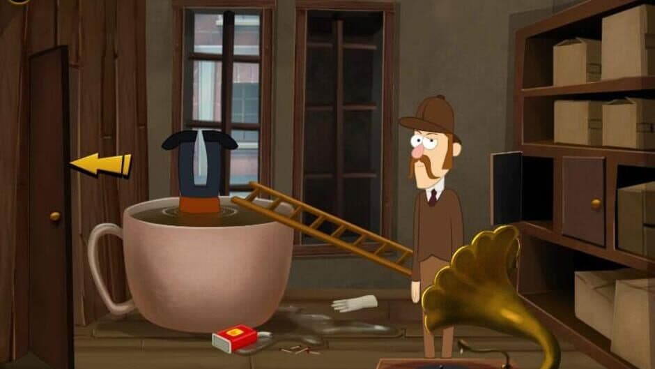 Скриншот 1 из Sherlock Holmes: The Tea Shop Murder Mystery