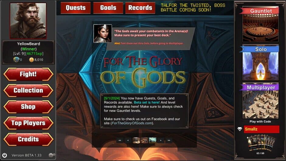 Скриншот 2 из For the Glory of Gods TCG