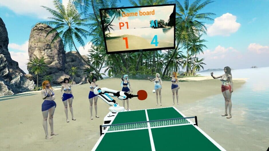 Скриншот 3 из Beach Ping Pong Babes VR
