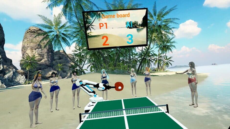Скриншот 1 из Beach Ping Pong Babes VR