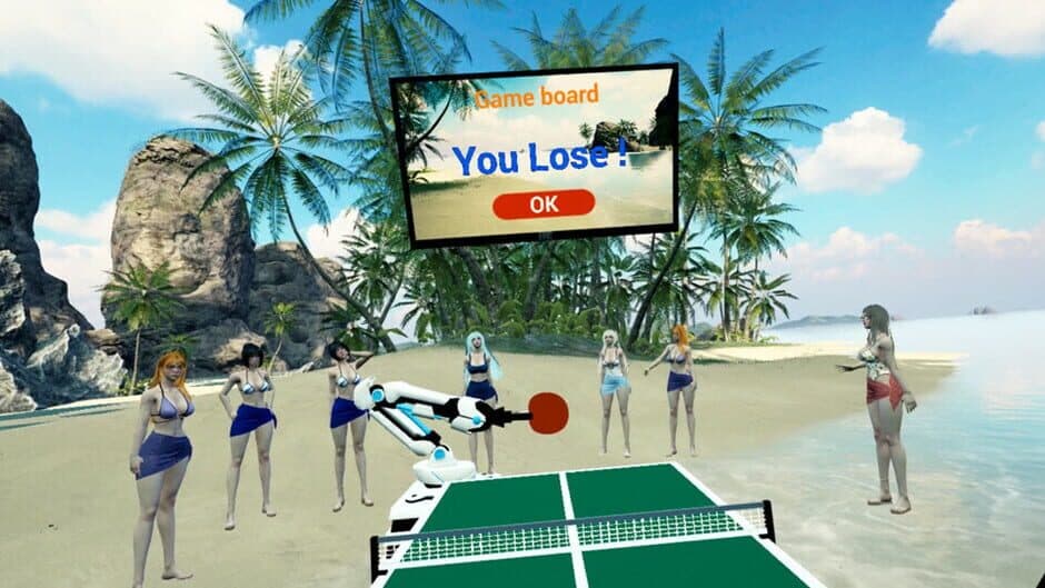 Скриншот 4 из Beach Ping Pong Babes VR
