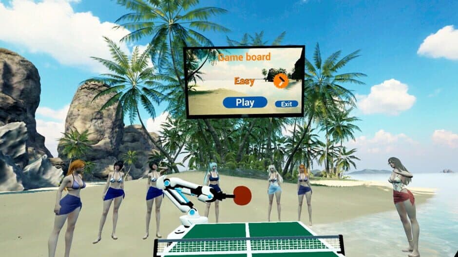 Скриншот 5 из Beach Ping Pong Babes VR