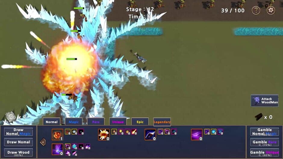 Скриншот 1 из Skill Random Defense