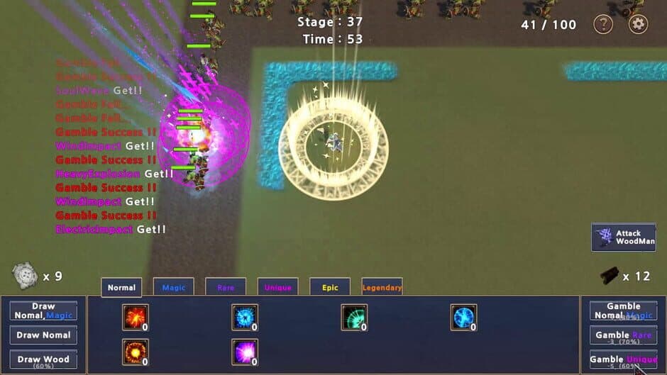 Скриншот 4 из Skill Random Defense