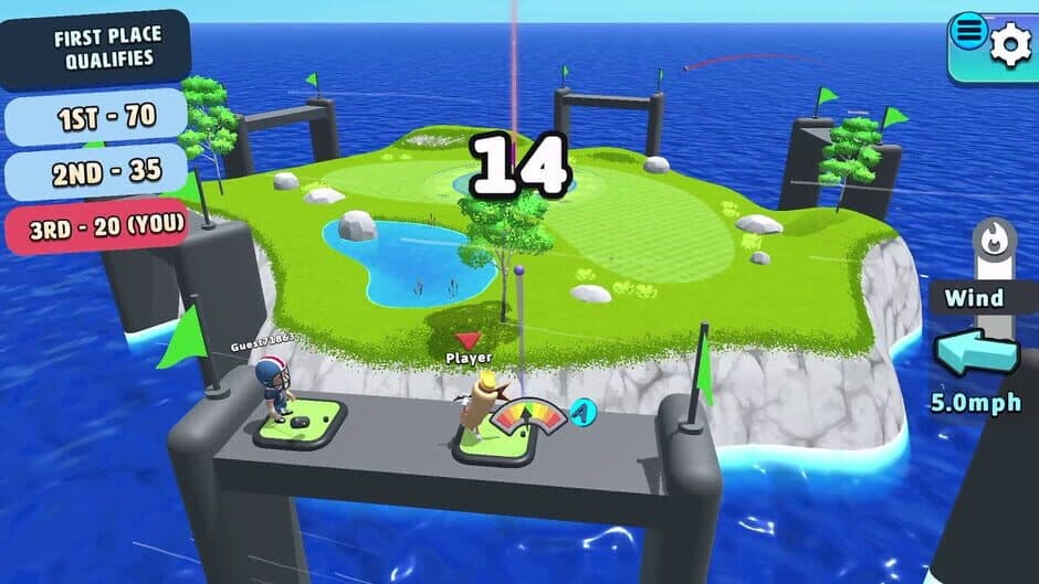 Скриншот 4 из Golf Guys: Party