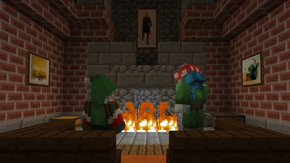 Скриншот 1 из Minecraft: Holiday Skin Pack 2015