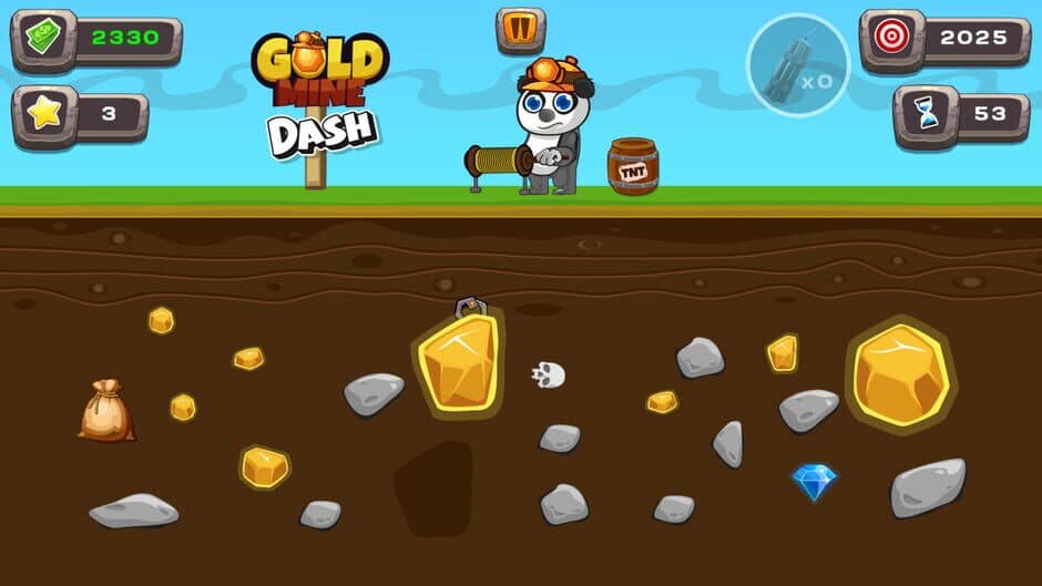 Скриншот 2 из Gold Mine Dash