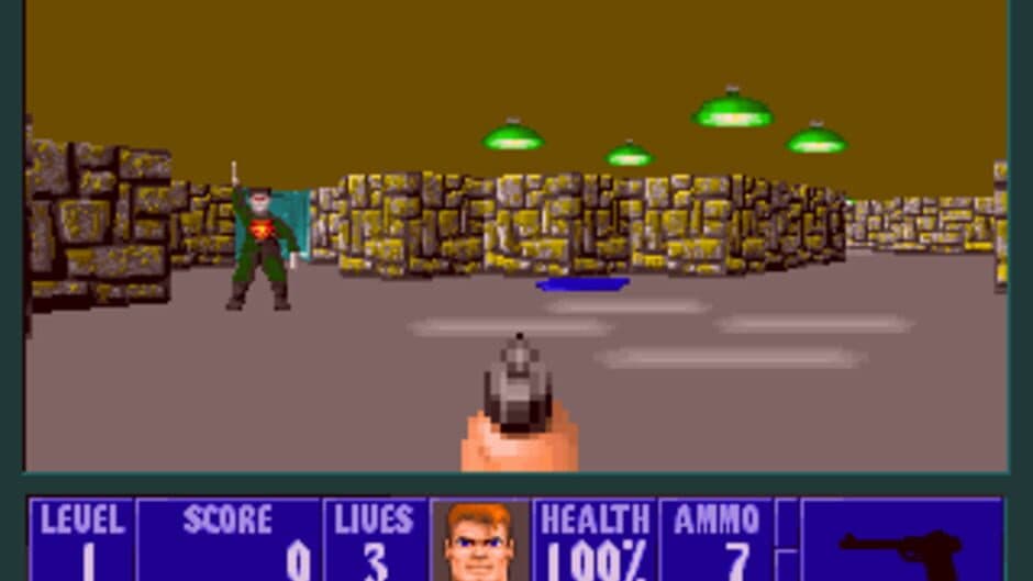 Скриншот 12 из Wolfenstein 3D