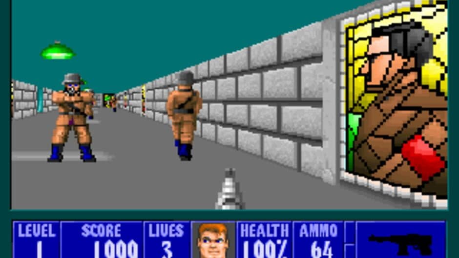 Скриншот 8 из Wolfenstein 3D