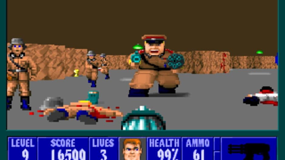 Скриншот 1 из Wolfenstein 3D