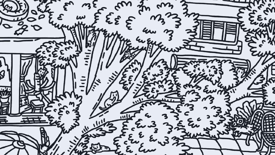 Скриншот 2 из Hidden Cats In Fallen Leaves Town