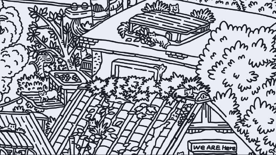Скриншот 6 из Hidden Cats In Fallen Leaves Town