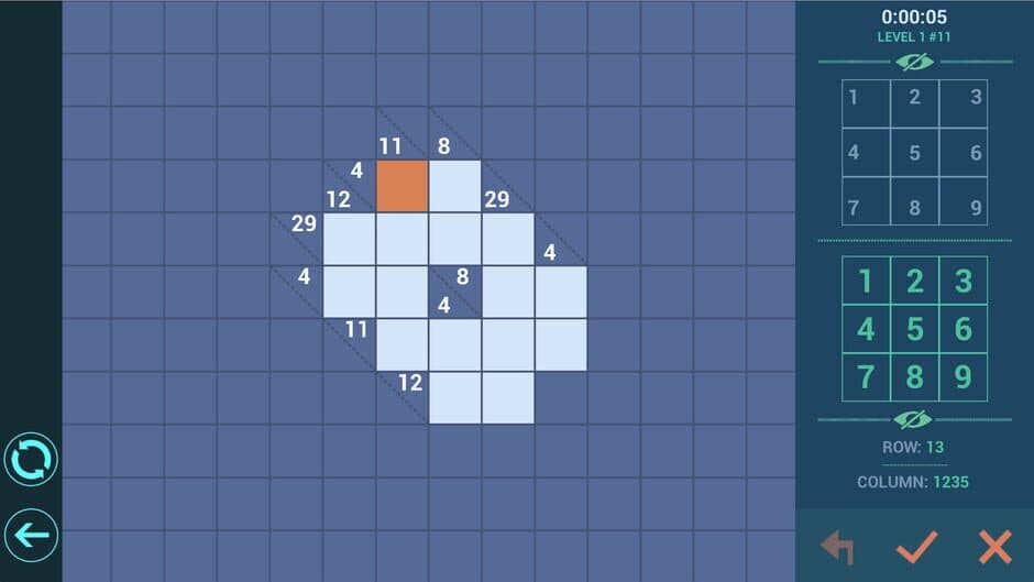 Скриншот 5 из Kakuro++