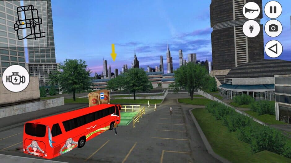Скриншот 6 из City Bus Driver Simulator 2