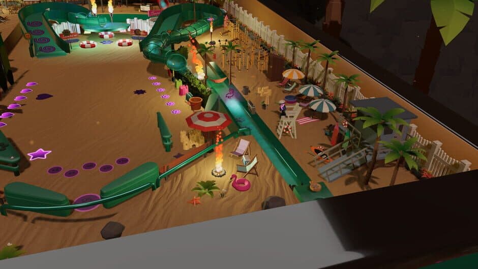 Скриншот 1 из Roxy Raccoon's Pinball Panic: Tropical Treats