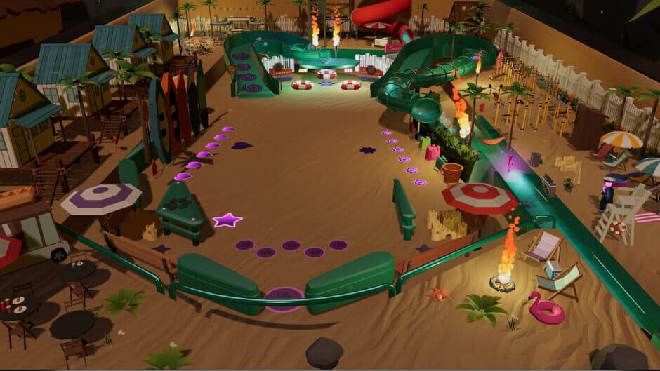 Скриншот 2 из Roxy Raccoon's Pinball Panic: Tropical Treats