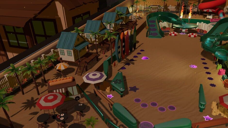 Скриншот 3 из Roxy Raccoon's Pinball Panic: Tropical Treats