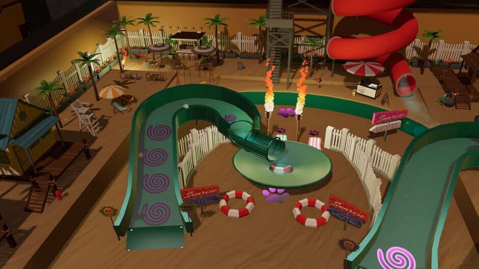 Скриншот 4 из Roxy Raccoon's Pinball Panic: Tropical Treats