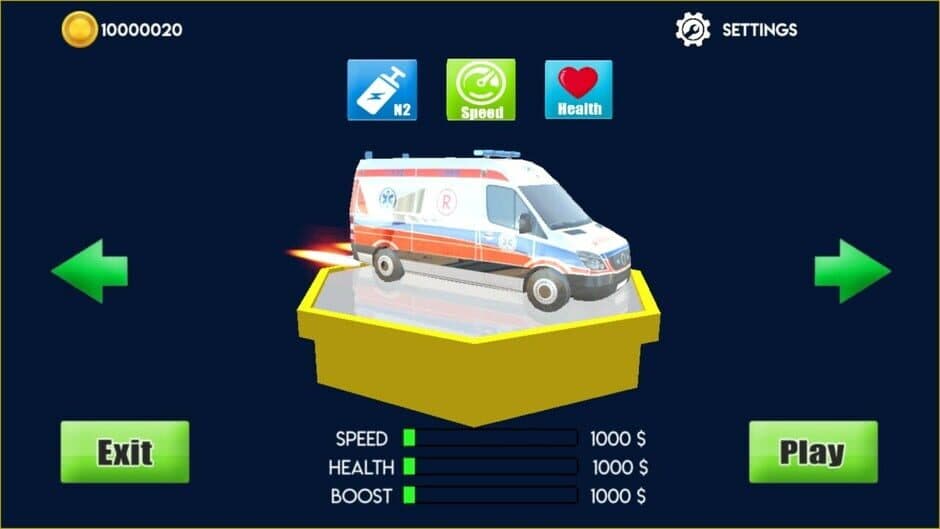 Скриншот 2 из Ambulance Driver