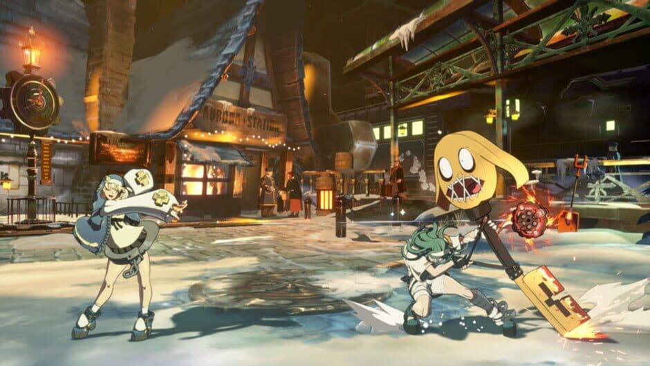 Скриншот 5 из Guilty Gear: Strive - Additional Battle Stage: Amber Fest with Kind Neighbors
