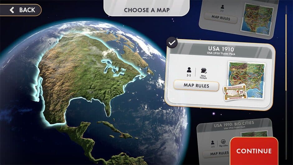 Скриншот 1 из Ticket to Ride: USA 1910 Ticket Pack