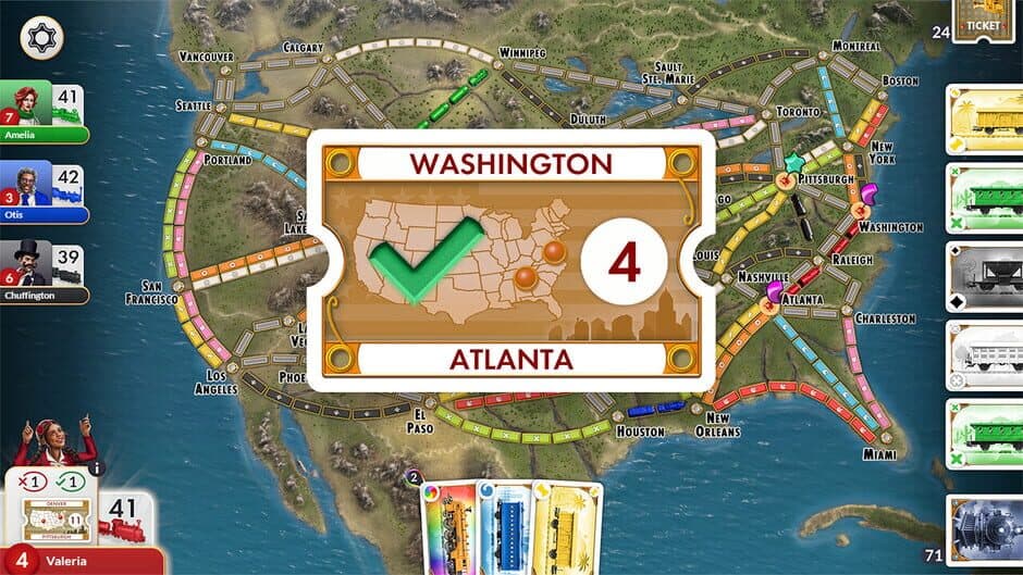 Скриншот 2 из Ticket to Ride: USA 1910 Ticket Pack