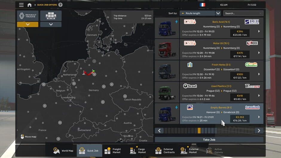 Скриншот 7 из Euro Truck Simulator 2: Renault Trucks E-Tech T