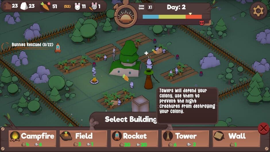Скриншот 1 из Bunny Bunker