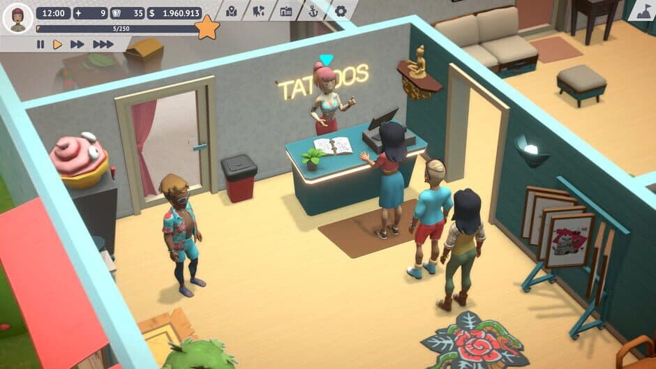 Скриншот 2 из Tattoo Tycoon