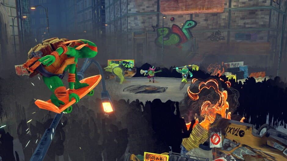 Скриншот 2 из Teenage Mutant Ninja Turtles: Mutants Unleashed