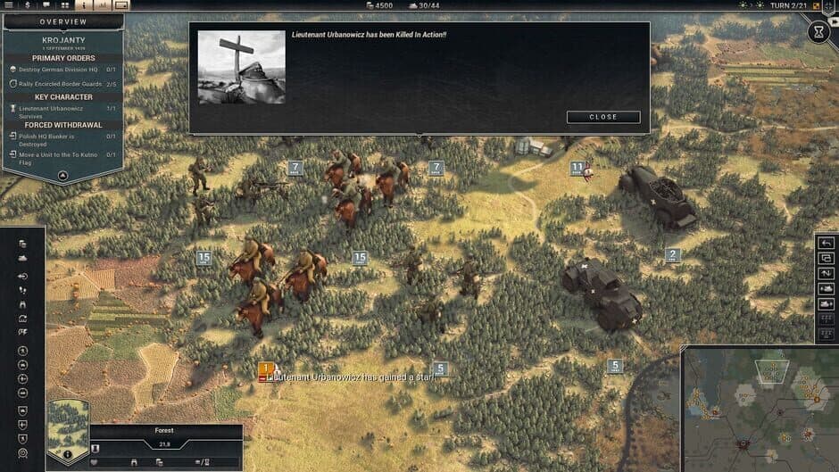 Скриншот 4 из Panzer Corps 2: War Stories - Fall of Poland