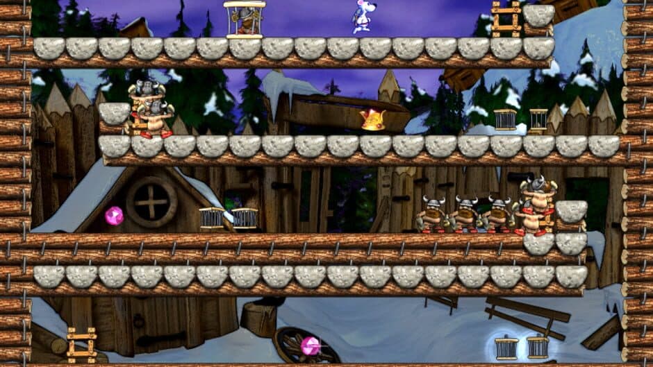 Скриншот 4 из Snowy: Treasure Hunter