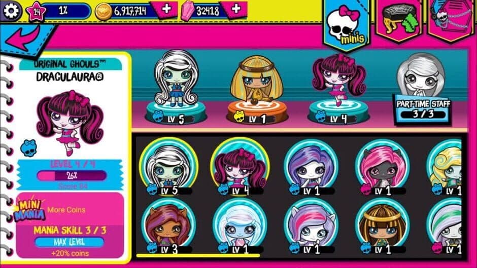 Скриншот 2 из Monster High: Minis Mania