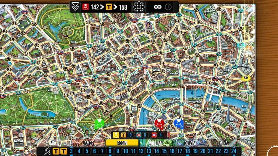Скриншот 4 из Scotland Yard: Hunting Mister X