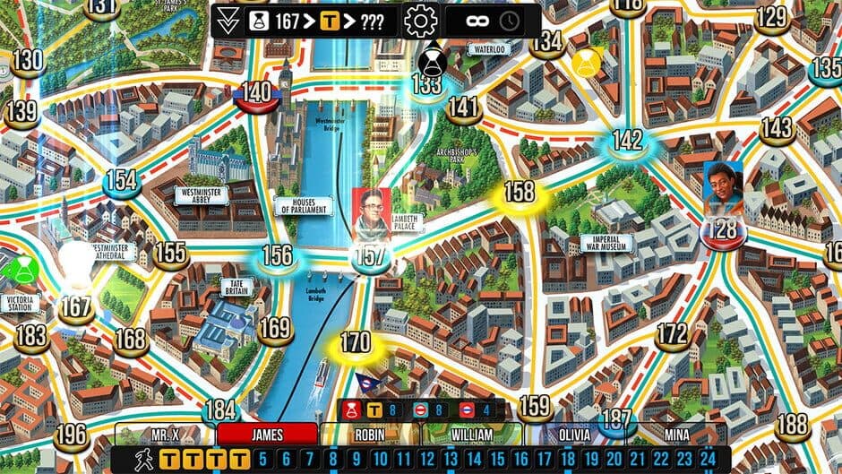 Скриншот 5 из Scotland Yard: Hunting Mister X