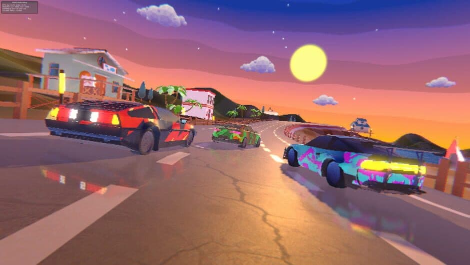Скриншот 4 из Pixel Retro Drift: Arcade Car Racing