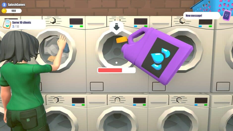 Скриншот 1 из Laundry Simulator