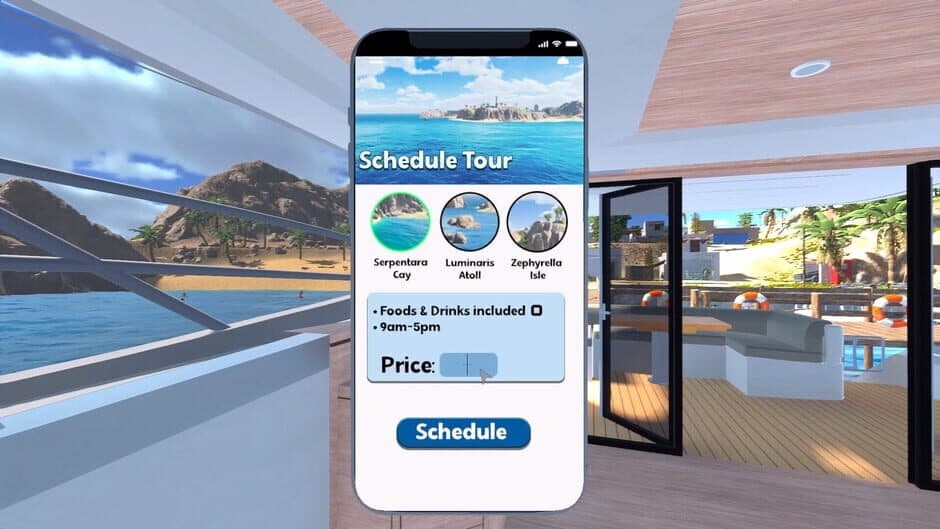 Скриншот 2 из Yacht Life Simulator