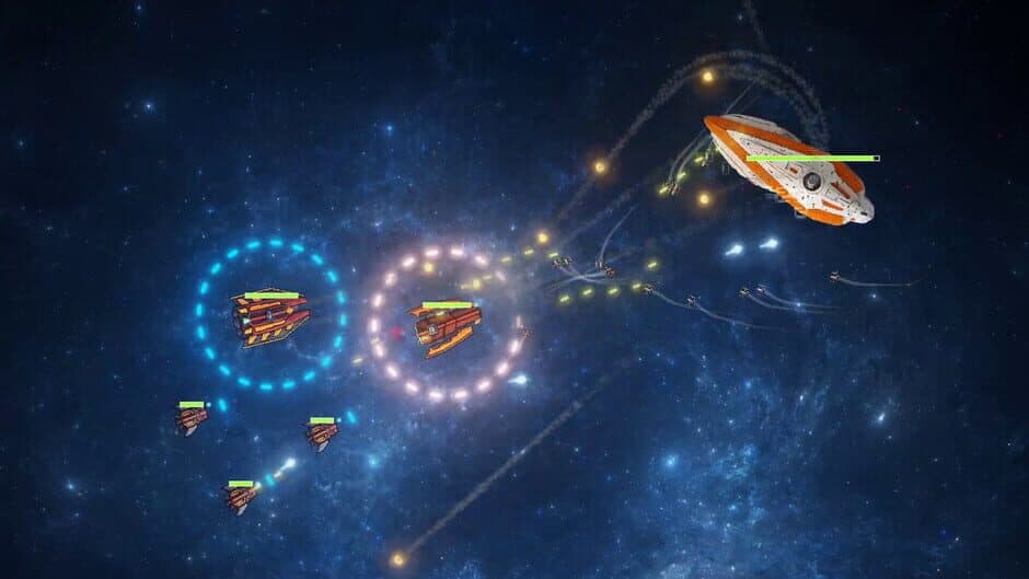 Скриншот 1 из Solar: Survival Space Battle Simulator