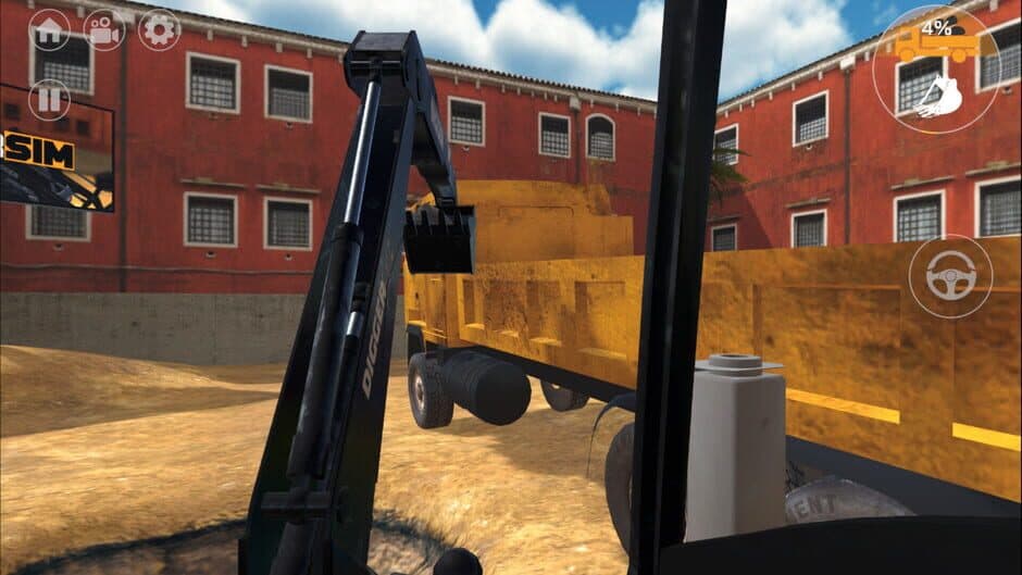 Скриншот 2 из DiggerSim: Excavator Simulator