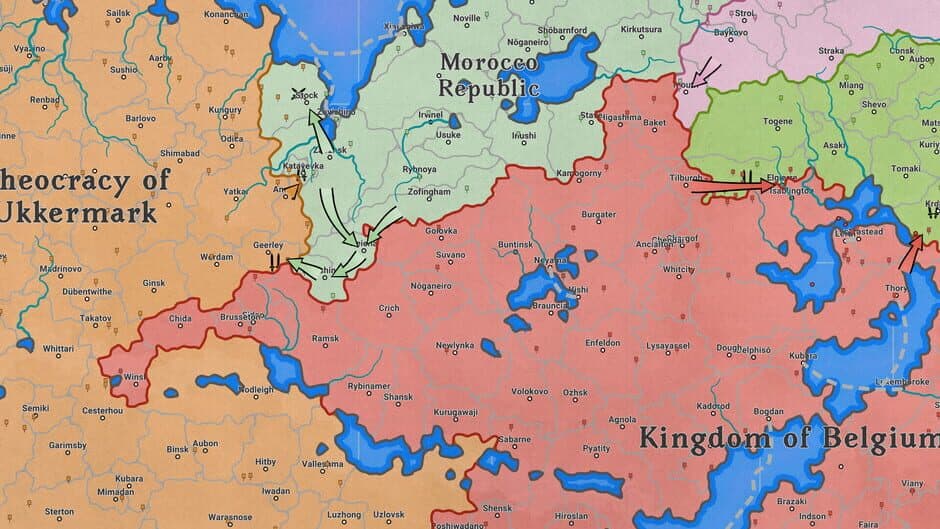 Скриншот 2 из Fantasy Map Simulator