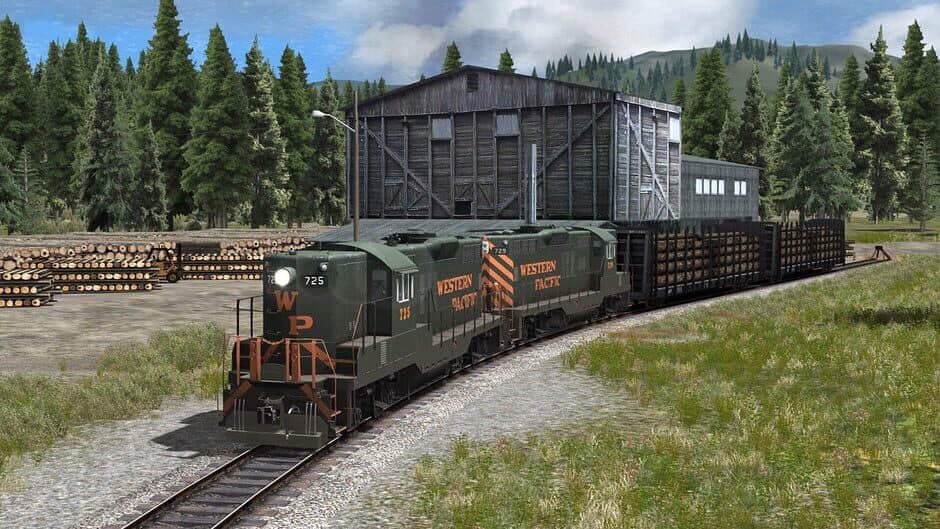 Скриншот 1 из Train Simulator: Feather River Canyon Enhanced - Premium Scenario Pack