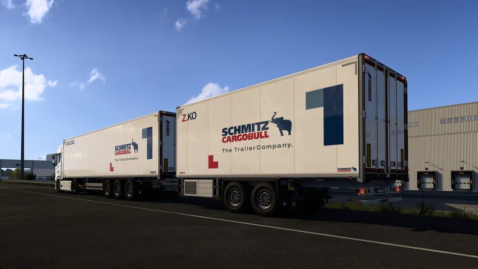 Скриншот 3 из Euro Truck Simulator 2: Schmitz Cargobull Trailer Pack