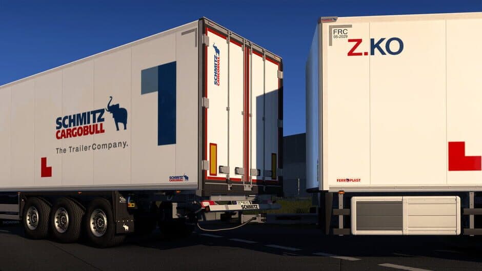 Скриншот 4 из Euro Truck Simulator 2: Schmitz Cargobull Trailer Pack