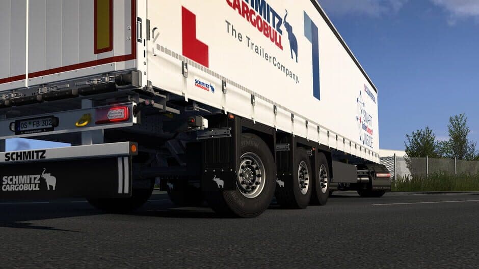 Скриншот 9 из Euro Truck Simulator 2: Schmitz Cargobull Trailer Pack