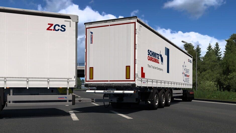 Скриншот 12 из Euro Truck Simulator 2: Schmitz Cargobull Trailer Pack