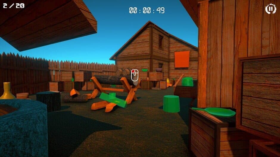 Скриншот 1 из 3D Puzzle: Courtyard