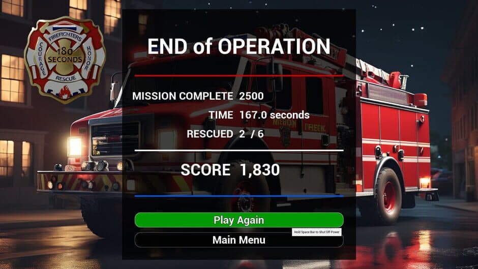 Скриншот 2 из 180 Seconds: A Firefighter's Call