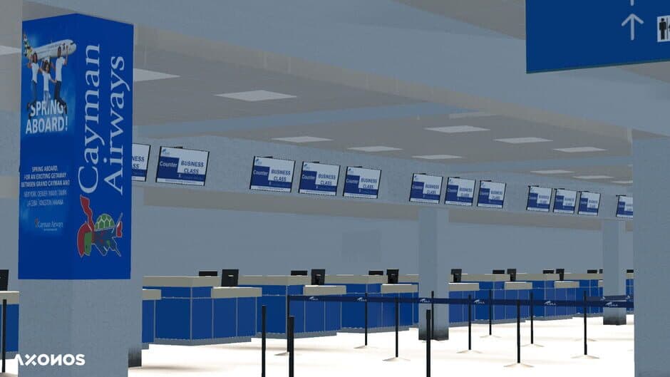 Скриншот 8 из X-Plane 12: Axonos - Owen Roberts International Airport